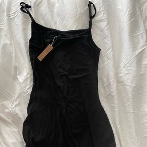 SKIMS Soft Lounge Ribbed Slip Mini Dress NWTO